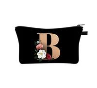 26 Letter Makeup Bag Make Up Bag Cosmetic Bags Holiday Essentials for Women Travel Large Makeup Printed Polyester Dumplings with Multifunctional Storage Washing for Women in Europe and America
