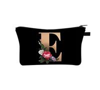 26 Letter Makeup Bag Make Up Bag Cosmetic Bags Holiday Essentials for Women Travel Large Makeup Printed Polyester Dumplings with Multifunctional Storage Washing for Women in Europe and America