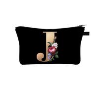 26 Letter Makeup Bag Make Up Bag Cosmetic Bags Holiday Essentials for Women Travel Large Makeup Printed Polyester Dumplings with Multifunctional Storage Washing for Women in Europe and America