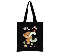 26 Letter Printed Canvas reusable grocery bags, Foldable Casual Travel HandBag, Shoulder Beach Tote Bags, Shopper bag eco friendly super strong washable Storage bags Shopping bag Canvas bag for Women