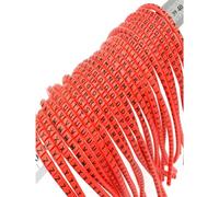 26 Letters A to Z Cable Markers for Wire Diameter Tubing Terminal Red