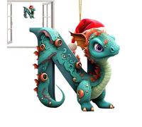 26 Letters Christmas Ornament, Christmas Acrylic Dragon Baby Egg Decoration Christmas Decorations Dragon Ornament Christmas Tree Hanging Ornaments Hanging Decor For Christmas