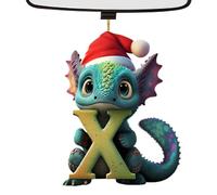 26 Letters Christmas Ornament, Christmas Acrylic Dragon Baby Egg Decoration Christmas Decorations Dragon Ornament Christmas Tree Hanging Ornaments Hanging Decor For Christmas