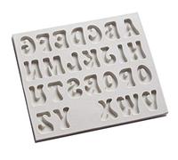 26 Letters -extra Stable- Letter Moulds Handmade Wax Resin Moulds Alphabet Diy Baking Mold
