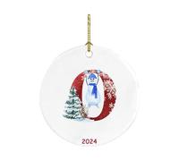 26 Letters Santa Claus Christmas Snowman Pendant Acrylic Car Pendant Christmas Tree Decoration Christmas Eve Box Fillers Christmas Baubles Personalised Christmas Bauble