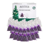 26 Pack Cedar Bags and Natural Dried Lavender Sachets - Prevent Damage to Clothes, Cedar & Lavender, Home Fragrance for Drawers and Cabinets