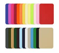26 Pack Iron on Patches for Clothing, 12.5x9.5cm - Multi-Color Fabric Iron on Patches, 26 Colors Cotton Repair Patch for Clothing, Bag, Hat Repair, Clothes Repairing Decorating Kit