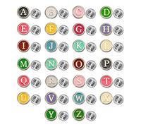 26 Pcs Enamel Letters Brooches Pins for Women Colorful Alphabet Brooch Initial Lapel Pin Badge Alphabet Crafts Breastpin Jewelry Gift for Women Men Clothing Bags Backpacks Jackets Hat