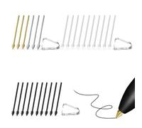 26 PCS Metals Tips/Nibs Replacement for Samsung Galaxy S10/S9/S8/S7/S6,Note S22/S23/S24 Ultra S Pen, Pencil Tips fits for Remarkable 2 EMR Pen/Kindle Scribe Pen (3PCS Copper+3PCS Titanium + 20PCS Set)