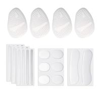 26 Pcs Non Slip Heel Grips for Womens Shoes, Self-Adhesive Gel Heel Inserts - Prevent Blisters & Shoe Slippage, Comfort Cushion Pads for High Heels Too Big, Heel Liners