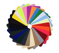 26-Piece Iron-On Repair Patches for Clothing - Multi-Colored Fabric Patches for Clothes, Shoes, Jeans,Hats (26 Assorted Colors)