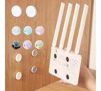 26-Piece Magnetic Organiser Pro Kit | 6 Colour-Coded Cable Clips + 20 Heavy-Duty Holders | No Drill