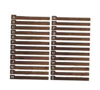 26 Pieces Vinyl Record Dividers for CD Book Shelf Library Record Exhibitions