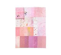 26 Sheets Aesthetic Decorative Paper with 5 Button for Journal Photo Album Picture Frames Scrapbooking Embellishments Aesthetic Scrapbook Accessories