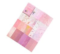 26 Sheets Aesthetic Decorative Paper with 5 Button Textured Scrapbooking Paper for Scrapbook Journal Planner Photo Album Planner Decoration