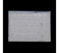 26 Small Size English Letters Mold Kit Pendant UV Resin Silicone Mold Jewelry Making Tools Nail Art Kit