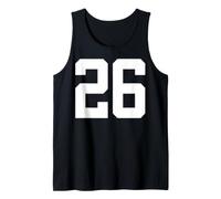 26 Sports Team Fan Tank Top