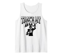 26 That's My Boy Football Number Tank Top