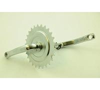 26 TOOTH CHAINRING & ONE PIECE CRANK ARM 85mm FOR KIDS BIKE OR IDEAL FOR A BUILD YOUR OWN GO KART PEDAL CAR ETC
