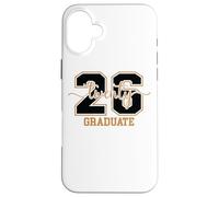 26 Twenty Graduate Class Of 2026 Case for iPhone 16 Plus