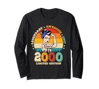 26 Year Old Legend Since 2000 - Awesome 26th Birthday Women Long Sleeve T-Shirt