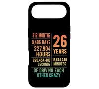 26 Years Married Funny 26th Wedding Anniversary Case for iPhone Air