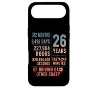 26 Years Married Funny 26th Wedding Anniversary Case for iPhone Air