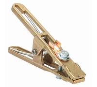 260/300 / 500A Brass Ground Welding Earth Clamp, A Shape, High Conductivity, Oxidation Resistant - Secure Grip, Durable Performance, Suitable for Multiple Welding Machines (260A)