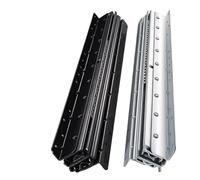 260 Lb Undermount Heavy Duty Drawer Slides - Full Extension Bottom Mounted Hidden Rails for Smooth Operation(Black,1000mm)