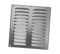 EUROPLAST 260x280mm / 10x11" Galvanized Metal Air Vent Grille Cover with Insect Mesh - Mosquito Protection