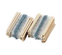 2600 Pcs 1/4W Metal Film Resistor Kit 1Ω-3MΩ ±1% 130 Values for DIY