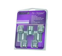 McGard Wheel Lock Bolts 26001SU M12 x 1.25 Flat Seat Shaft 34.5 mm Overall 37.6 mm Hex