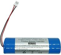 2600mAh 3.7V Replacement Battery for NVIDIA P2570, NVIDIA Shield TV Wireless Remote Controller, LC18650