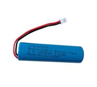 2600mAh 9.62Wh Rechargeable Li-ion Battery with JST Pitch2.0 2 Pin Plug for Croove B0143KH9KG Voice Amplifier Replacement Battery, PH2.0-2Pin_Connector 18650 Battery