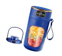 2600mAh Battery Powered Juicer Cup With Real Time Power Display Easy Cleaning Blenders Juices Maker For Office Home Use Portable Blender