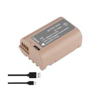 2600mAh DMW-BLK22 Replacement Battery With USB-C Charging, Compatible For Panasonic Lumix DC-S5 DC-S5 II DC-S5 IIX GH5 II GH6 S5II S5M2 GH5M Camera