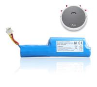 2600mAh Li-ion Vacuum Cleaner Replacement Battery Compatible with Vileda VR 102, VR One, VR 201 PetPro, VR 303, replaces 0769-03, 18650-AA (10,8V 28,08Wh)