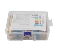 2600PCS 18W Resistor Kit for Arduino Projects and Electrical Experiments Including 130 Resistance Specifications