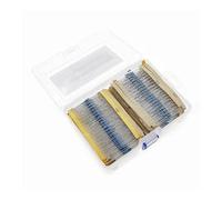 2600pcs/lot 130 Values 1/4W 0.25W 1% Metal Film Resistors Assorted Pack Kit Set Lot Resistors Assortment Kits Fixed resistor BIANMTSW(With box)