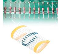 2600Pcs Metal Film,Metal Resistor, Metal Film Film Resistor Resistor Resistors Set Parts Electronic Components for Various Electrical and Experimental