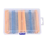 2600PCS Metal Film Resistors Assortment Kits Set Electronic Components for DIY Projects and Experiments 1Ω~3MΩ KzHgIdRY