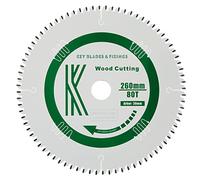 2603 Key Blades and Fixings 260mm x 30mm x 3.0mm 80T Negative rake Chopsaw Blade Festool Kapex 120 Fitment KS 120 KS120