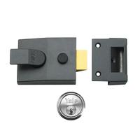 2605 - YALE 85 & 89 Deadlocking Nightlatch - 60mm DMG SC Cyl Visi