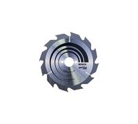 2608641187 Optiline Wood Circular Hand Saw Blade, 190mm x 2.6mm x 30mm, 12 Teeth, Silver
