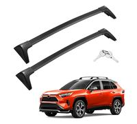 260lbs Roof Rack Cross Bars Compatible with 2019-2025 Toyota RAV4 with Side Rails, Heavy Duty Aluminum Cross Bars (Not for LE/Adventure/TRD Off-Road/Hybrid Woodland)