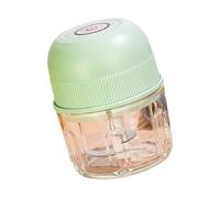 260ml Electric Garlic Masher Electric Rechargable Small Food Processor Maker for Kitchen Adjustable Garlic Grinder