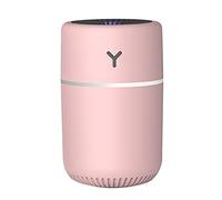 260mL Portable Quiet USB Humidifier Diffuser with 2 Mist Modes Cool 7-color Night for Desktop Car Home Office Bedroom