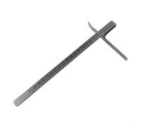 260mm Metal Rip Fence Guide Ruler with Scale For 7 Inch Electric Circular Saw For Home DIY Projects Easy Front Base Installation