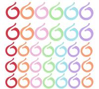 260Pcs Colorful Knitting Stitch Markers, 130 Large & 130 Small Locking Stitch Marker Clips, Crochet Stitch Markers Rings for Sewing DIY Needle Hooks Handmade Craft Supplies