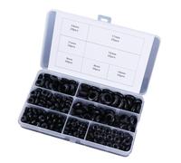 260pcs Essential Rubber Wire Bushing Set Rubber Wire Sleeve Assortment Sealing Rings Set For Cable Managements Sleeve Grommet